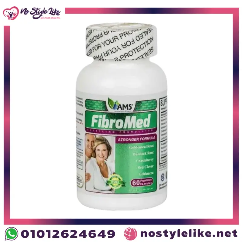 عبوة AMS FibroMed 60 Capsules مكمل طبيعي لتوازن الهرمونات. (1)