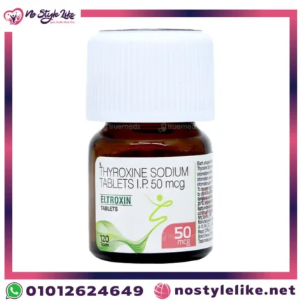 Eltroxin 50 mcg أقراص لعلاج قصور الغدة الدرقية وتحسين نشاط الجسم