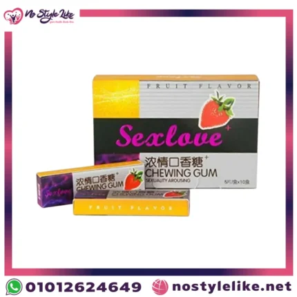 alt="علكة Sexlove Chewing Gum من الأمام"