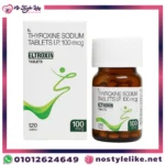 "Eltroxin 100 mcg Thyroxine Sodium Tablets"
