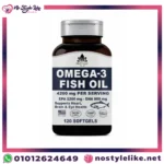اوميجا 3 كبسولات 4200 مجم لدعم صحة القلب والمخ والمفاصل | Nutrivya Omega 3 4200 mg