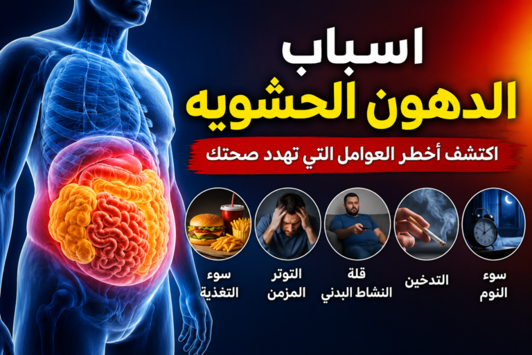 اسباب الدهون الحشويه اكتشف أخطر العوامل التي تهدد صحتك الصورة الرئيسية للمقالة