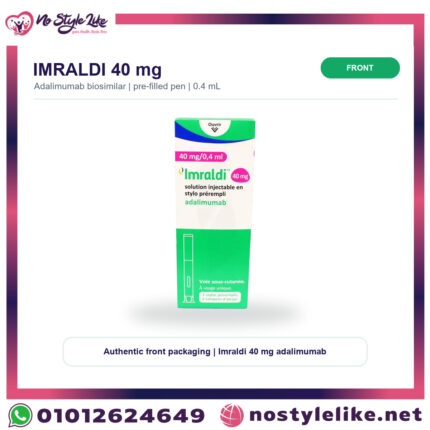 Imraldi 40 mg adalimumab pre-filled pen front packaging