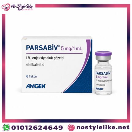 Parsabiv etelcalcetide 5 mg/1 mL front packaging