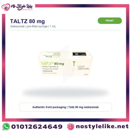 Taltz 80 mg ixekizumab pre-filled syringe front packaging