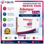Adempas 2.5 mg Riociguat Tablets - Bayer Front View