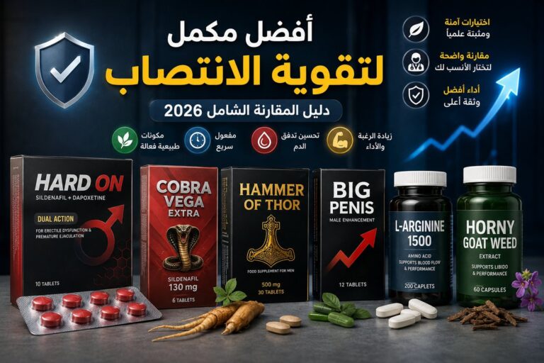 أفضل مكمل لتقوية الانتصاب