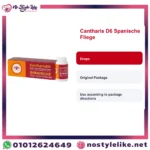 Cantharis D6 Spanische Fliege English card with original package image