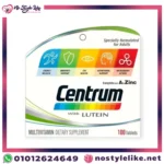 Centrum With Lutein 100 Tablets - عبوة سنترم مع لوتين من الأمام