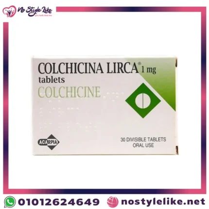 Colchicina Lirca 1 mg 30 Tablets original front package photo
