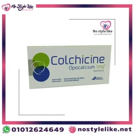 Colchicine 1 mg Tablets package back view