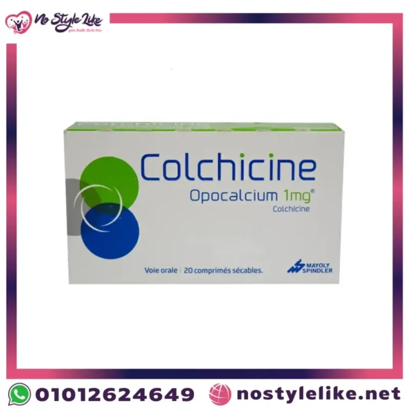 Colchicine 1 mg Tablets original front package photo