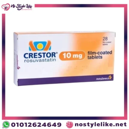 Crestor 10 mg 28 Tablets Rosuvastatin original front package photo