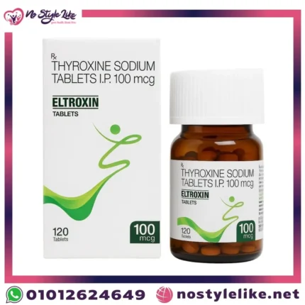 Eltroxin 100 mcg 120 Tablets Levothyroxine original front package photo