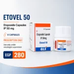 Etovel 50 mg Etoposide English information card