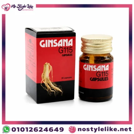 Ginsana G115 mg 30 Capsules لعلاج ضعف التركيز وزيادة النشاط - الصورة الرئيسية