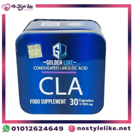 Golden Line CLA 1000 mg Conjugated Linoleic Acid package back view