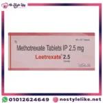 Leetrexate 2.5 mg Methotrexate 100 Tablets original front package photo