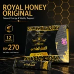 Mouni Royal Honey Original 12 Sachets – Natural Energy & Vitality Support by UniSmart Group