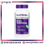 Natrol Biotin 10000 mcg 100 Tablets original front package photo