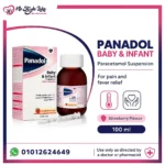 Panadol Baby & Infant Paracetamol Suspension 100ml – Pain and Fever Relief