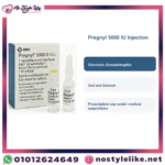Pregnyl 5000 IU Injection English information card