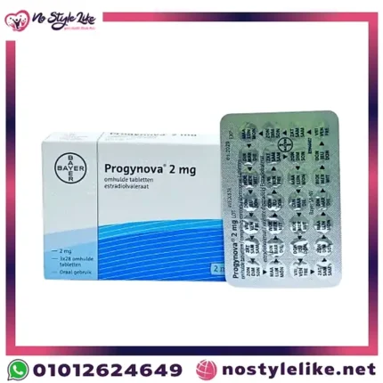 Progynova 2 mg 84 Tablets Estradiol Valerate package back view