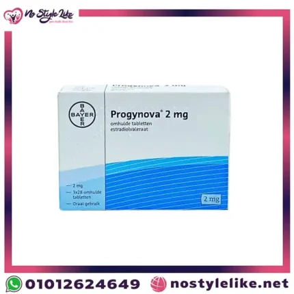 Progynova 2 mg 84 Tablets Estradiol Valerate original front package photo