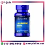Puritan's Pride L-Carnitine 500 mg 60 Caplets - العبوة من الأمام