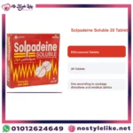 Solpadeine Soluble 20 Tablets English information card