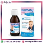 Vitabiotics Wellbaby Multi-vitamin Liquid 150 ml - الزجاجة والعلبة