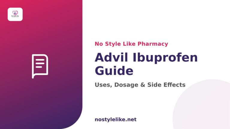 Advil ibuprofen - complete guide