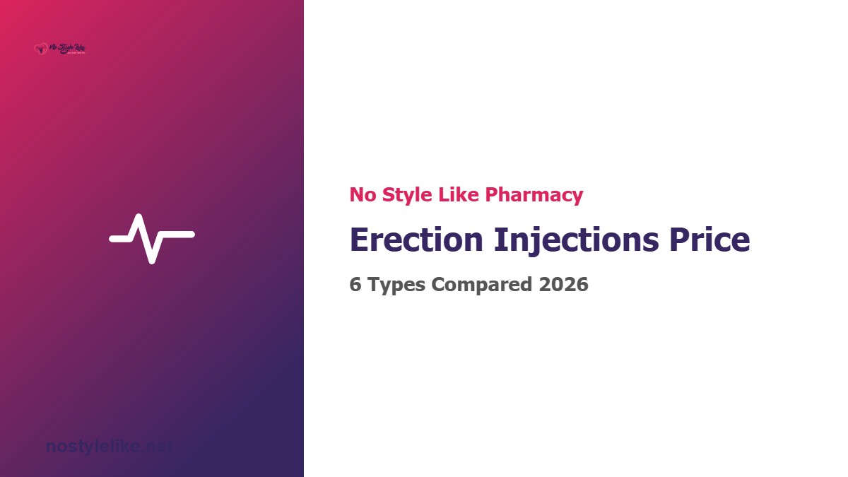 Erection injections price in Egypt 2026 - 6 types compared