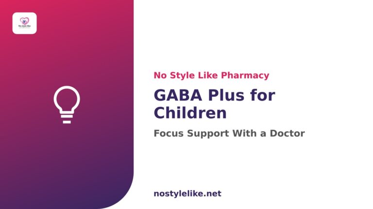 GABA Plus for children – focus support with a doctor