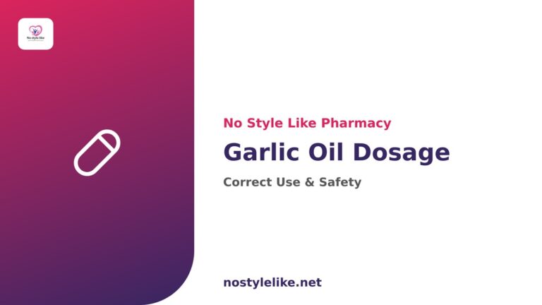 Garlic Oil dosage