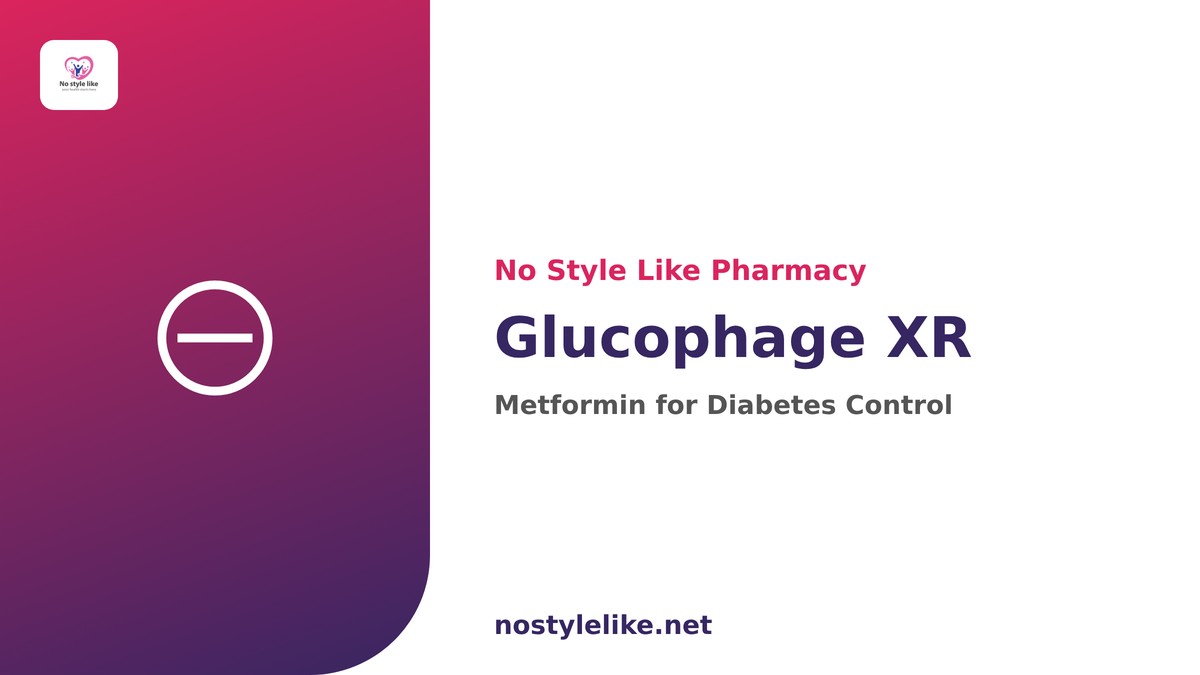 Glucophage XR