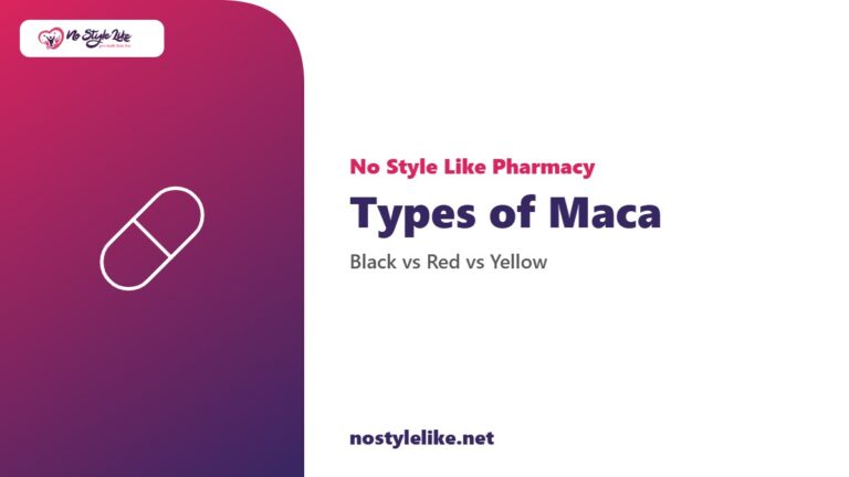 types of maca black red and yellow compared