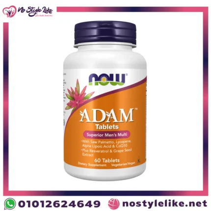 NOW ADAM Men’s Multivitamin 60 Tablets – Superior Men’s Multi with Saw Palmetto, Lycopene, CoQ10 and Resveratrol