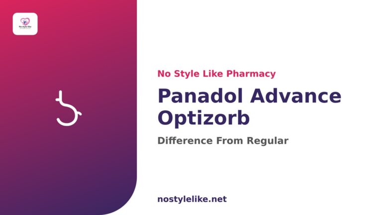 Panadol Advance Optizorb – difference from regular Panadol