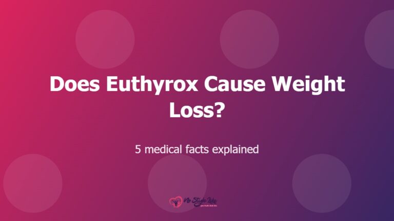 Does Euthyrox cause weight loss - medical facts