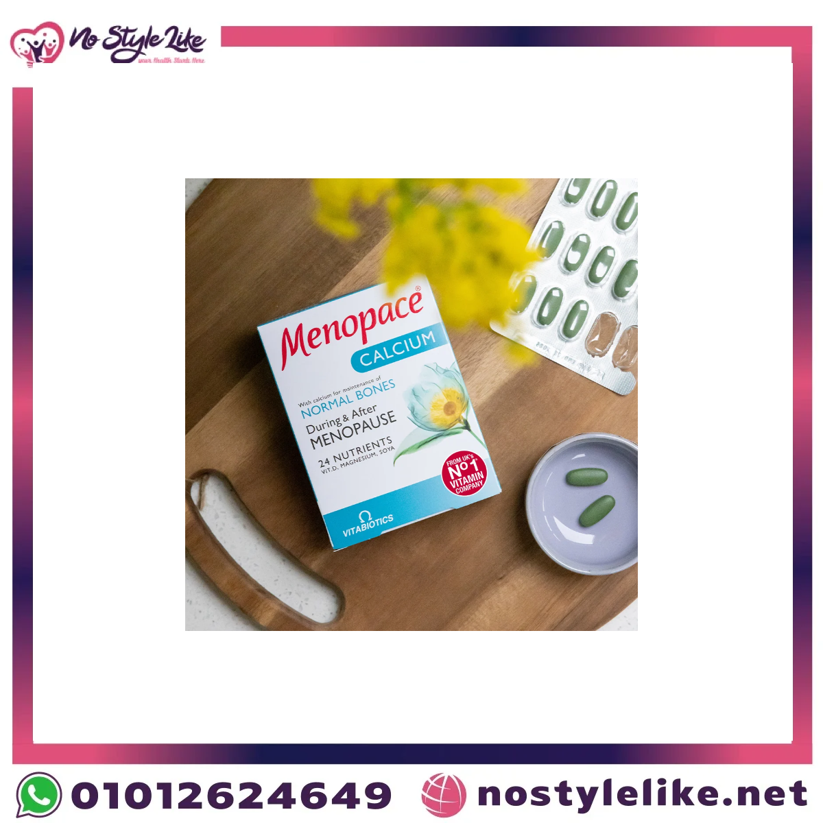 menopace calcium lifestyle