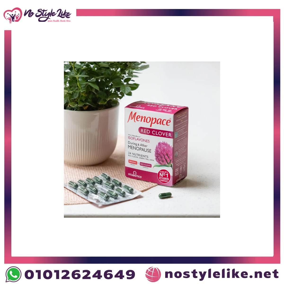 menopace red clover lifestyle
