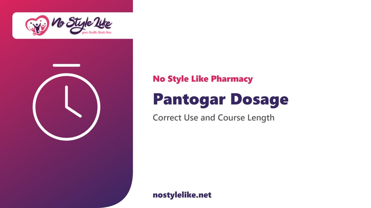 Pantogar dosage: correct use and course length — No Style Like pharmacy