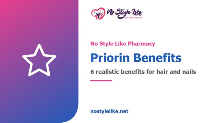 Priorin benefits for hair and nails - No Style Like pharmacy