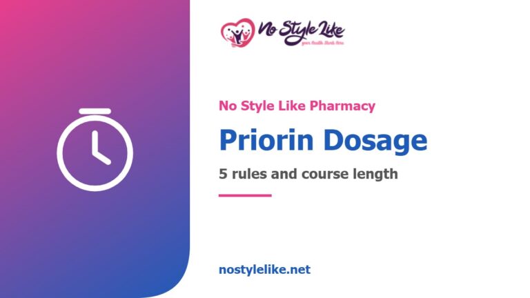 Priorin dosage and course length - No Style Like pharmacy