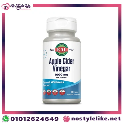 KAL Apple Cider Vinegar 1000 mg 120 Tablets