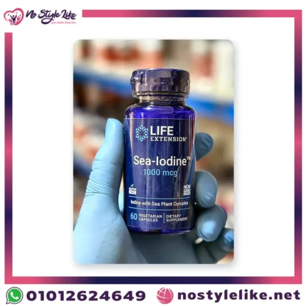 Life Extension Sea-Iodine 1000 mcg 60 Capsules | لايف إكستنشن سي آيودين 1000 ميكروجرام 60 كبسولة