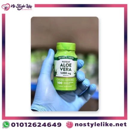 Nature's Truth Aloe Vera 5000 mg 100 Softgels | نيتشرز تروث صبار ألوفيرا 5000 مجم 100 كبسولة جيلاتينية