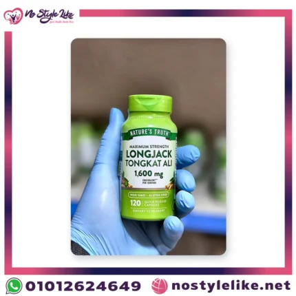 Nature's Truth LongJack Tongkat Ali 1600 mg 120 Capsules | نيتشرز تروث لونج جاك تونكات علي 1600 مجم 120 كبسولة