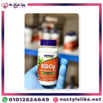 NOW EGCg Green Tea Extract 400 mg 90 Veg Capsules | ناو مستخلص الشاي الأخضر EGCg 400 مجم 90 كبسولة